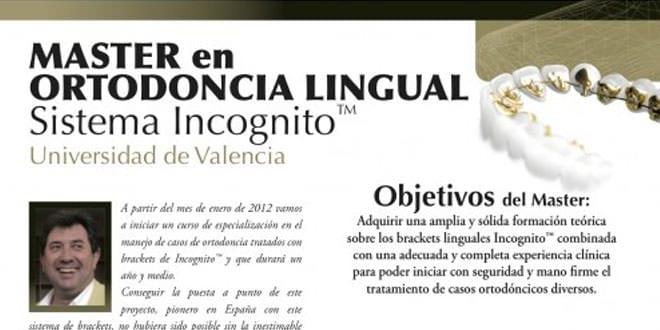 Profesores extranjeros, nacionales y locales que participamos en el Máster de Ortodoncia Lingual